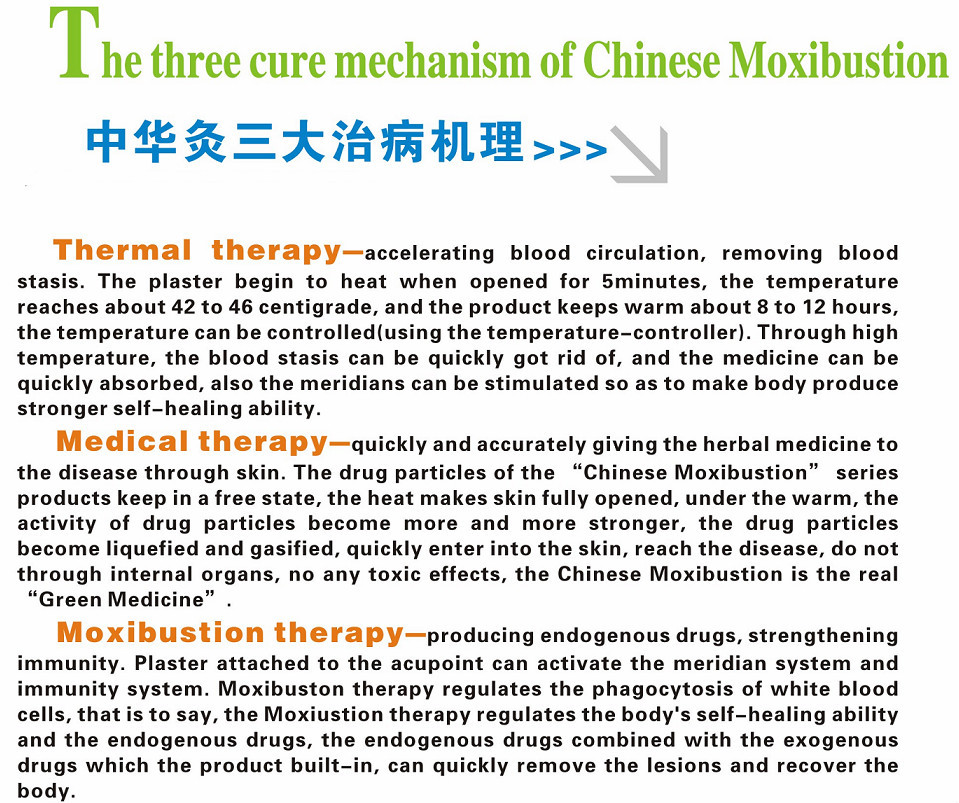 green therapy of shoulder pain moxibustion