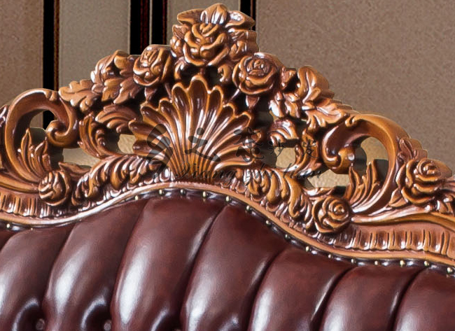 高級古典写真のソファセットリビング家具重く彫刻アメリカンスタイルのソファ仕入れ・メーカー・工場