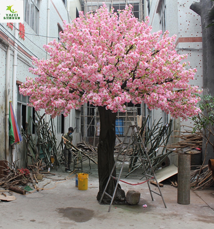 新製品人工偽の花の花のツリー/造花のツリー結婚式の装飾の卸売中国仕入れ・メーカー・工場