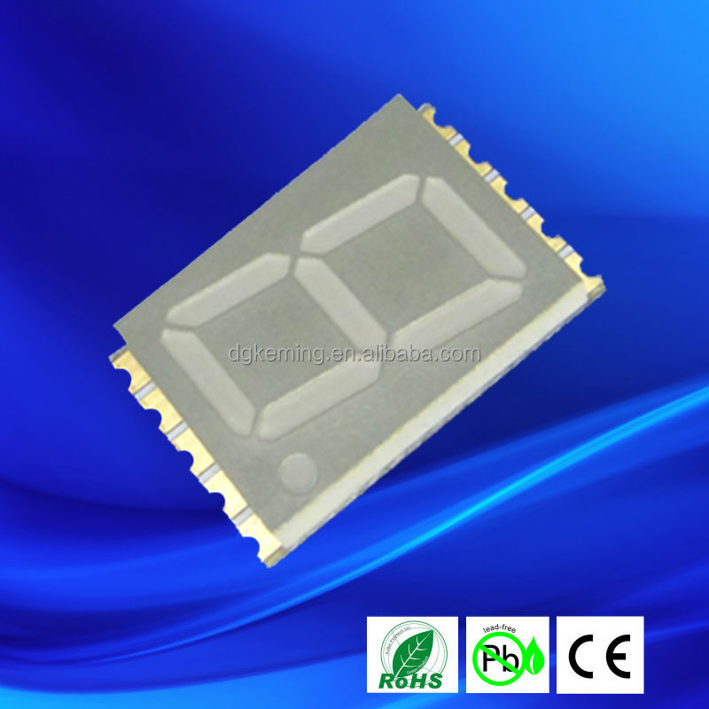 new design 0.39 0.56 inch 2 single 1 digit led smd 7-segment display led