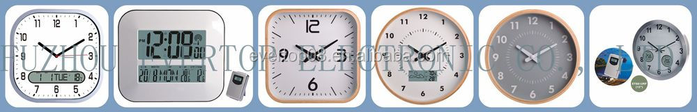 デジタルカレンダー付きet6709a木製壁掛け時計問屋・仕入れ・卸・卸売り