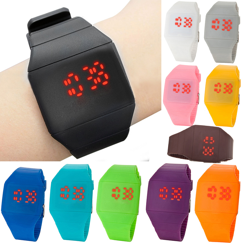 touch watch led