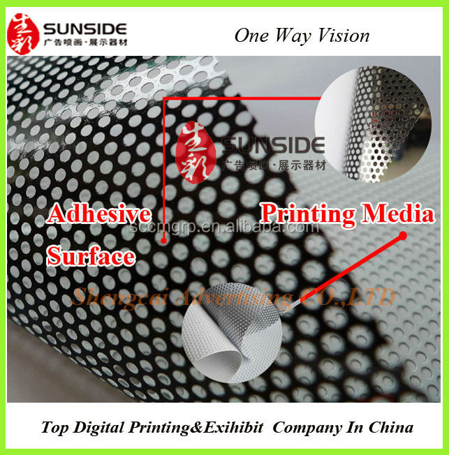 one way vision window film