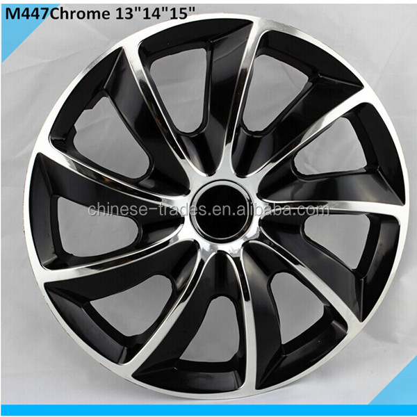 Universal Plastic Car Wheel Covers /car Paint Color Wheels /twin Color Wheel Hub Dust Caps Buy