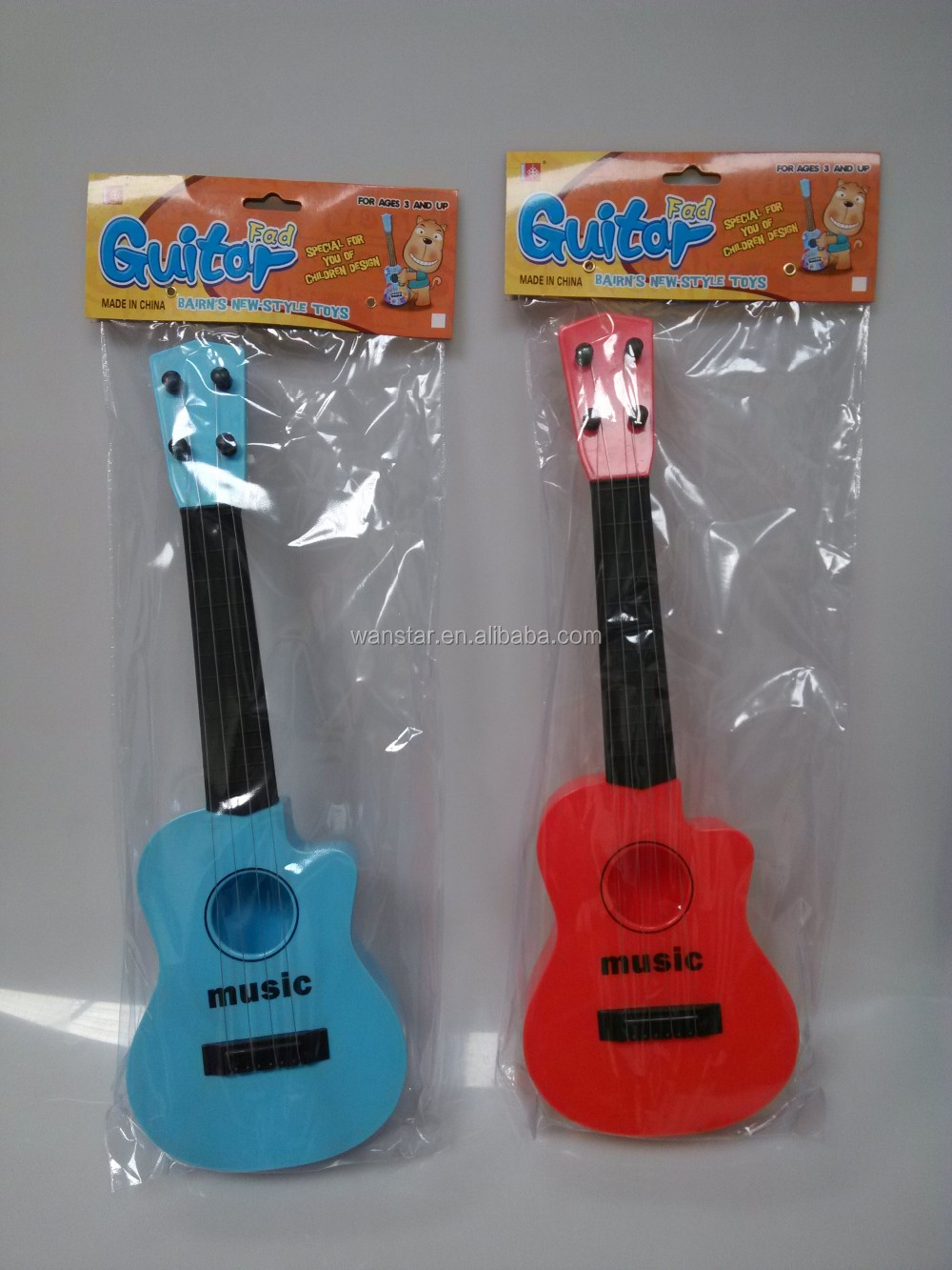 楽器ギターおもちゃ、 プラスチック製のギターのための光と音楽との子供のおもちゃ。 ギターのおもちゃ子供のためのシミュレーション。仕入れ・メーカー・工場