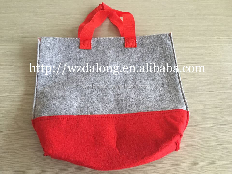 のalibabaエクスプレスのホットな新製品のための中国のサプライヤー卸売2015リサイクル可能な非編まれた環境にやさしい袋を感じた仕入れ・メーカー・工場