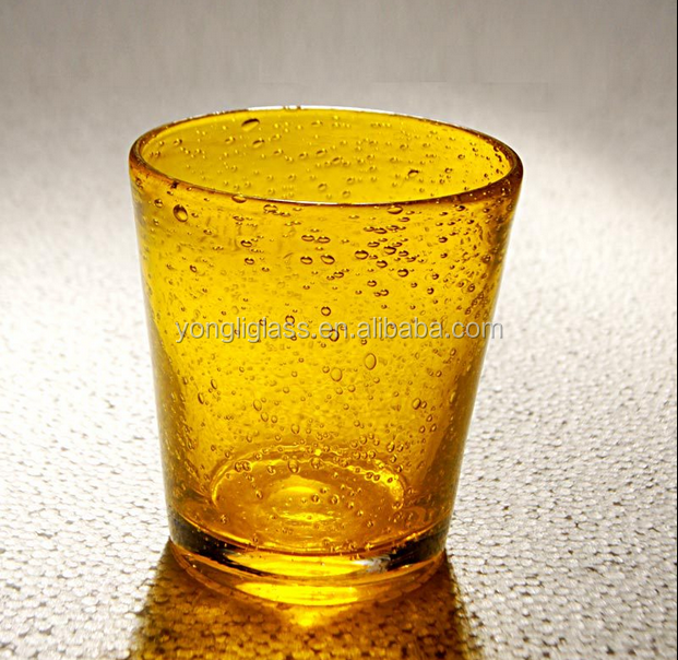 New Products Hot Selling Bubble Drinking Glass,Bubble Handmade Water