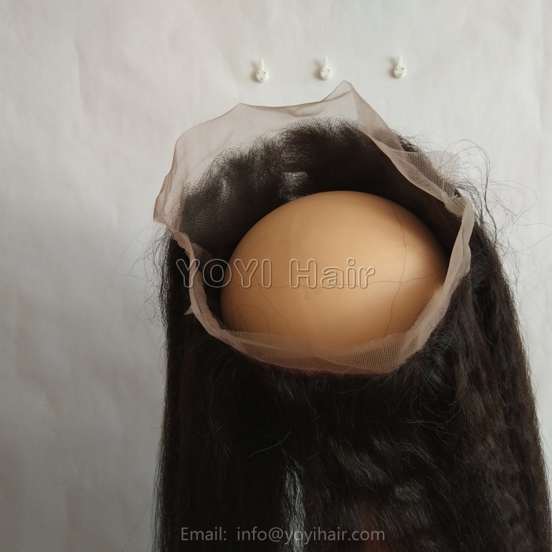 kinky straight silk base closure