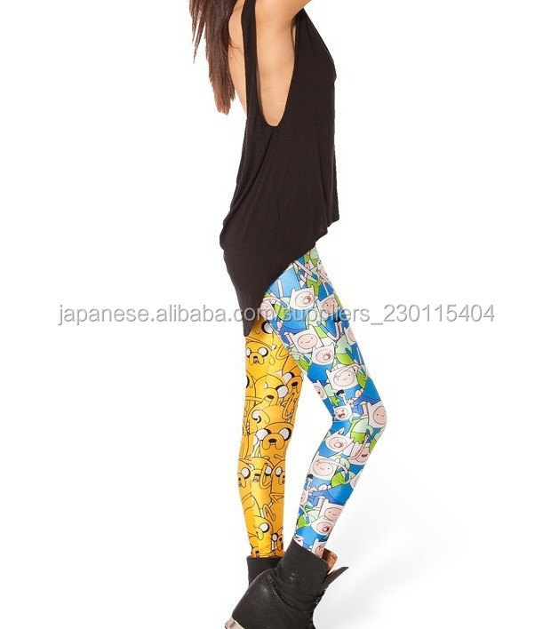 プリント柄 レギンス パンツ leggings レギング レディース 大米風問屋・仕入れ・卸・卸売り