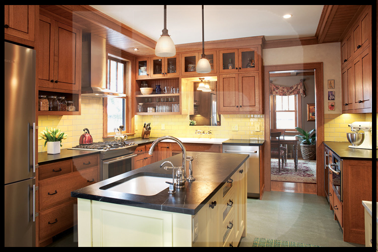 kitchen cabinet solid rubber wood