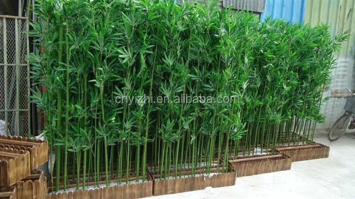 人工植物の卸売yzp000076人工竹木や植物の庭の装飾屋内と屋外の偽の竹の木仕入れ・メーカー・工場