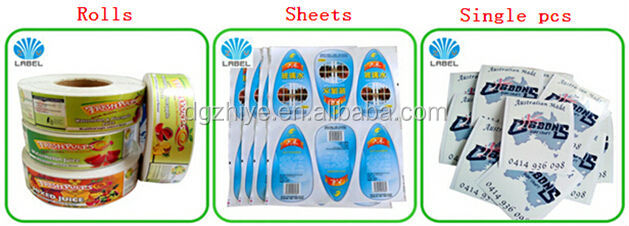 Automatic dispenser roll printing red wine labels