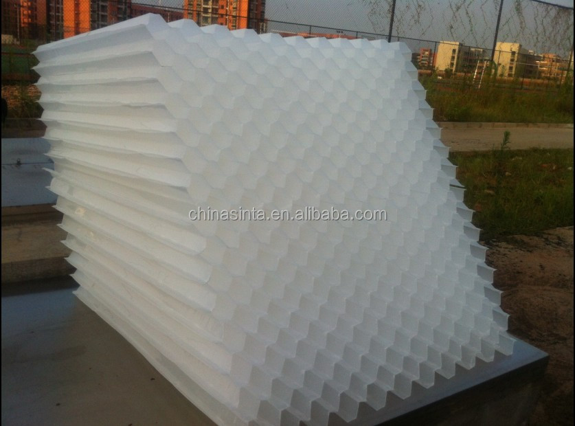 Tube Settler Media for waste water treatment/Good design Honeycomb inclined pipe
