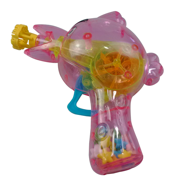 キャンディー付きプラスチック製の銃の泡の銃を吹いて問屋・仕入れ・卸・卸売り