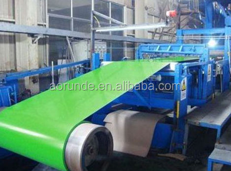 building material \/prepainted steel coil \/made in china\/PPGI\/industrial product\/ GP 1017 Saffron yellow