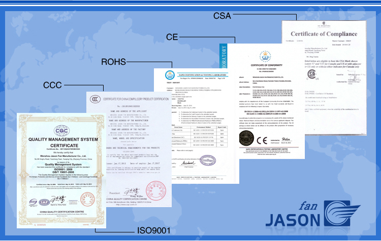 350ミリメートル空調換気ファンip 44冷却軸流ファン(FJ4E-350.FG.V)仕入れ・メーカー・工場