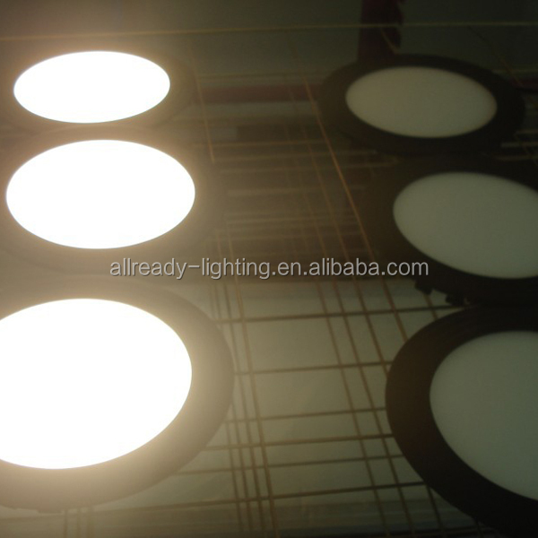 CE&RoHs Approved AC85-265V high bright slim 18W round led panel white/warm white 1000LM SMD3014 round LED panel diameter 240mm問屋・仕入れ・卸・卸売り