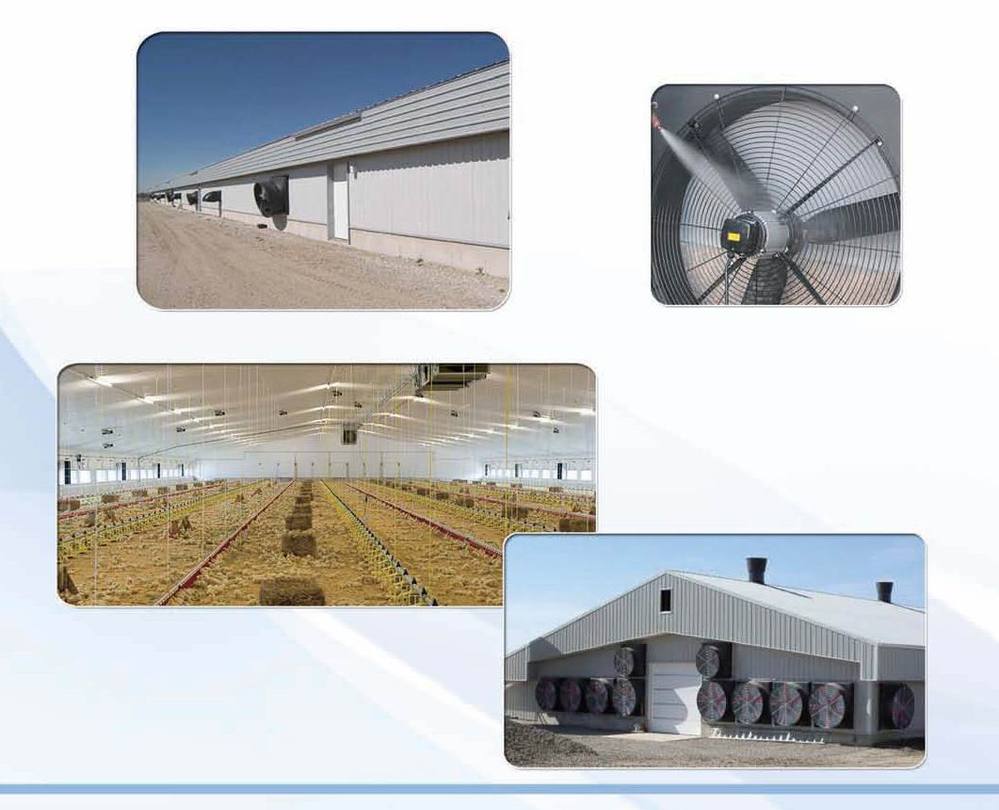 農業の換気パネルhailanfan-hn24bx養豚場や鶏舎のための仕入れ・メーカー・工場