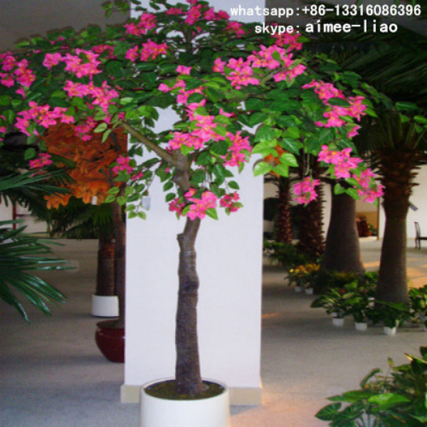 庭の装飾造花盆栽q101633熱い販売のブーゲンビリア盆栽植物仕入れ・メーカー・工場
