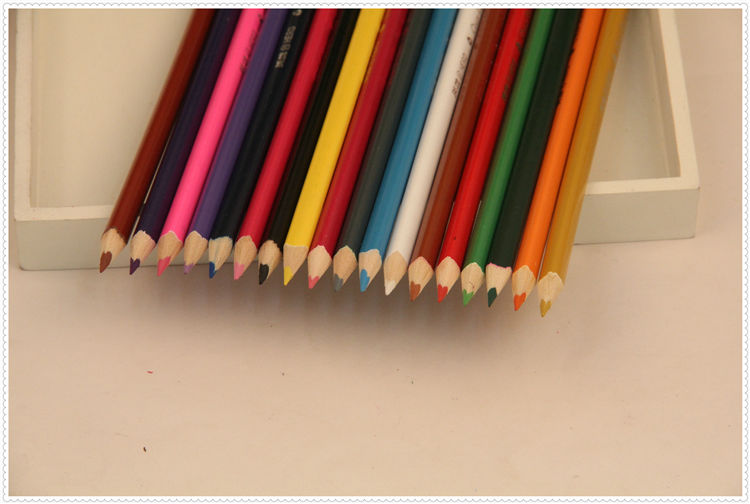 木製色の鉛筆六角形/2014年新製品/シニア色鉛筆問屋・仕入れ・卸・卸売り