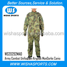 軍服bduacu迷彩柄陸軍戦闘スタイル古典的なバージョンでacucamo軍服問屋・仕入れ・卸・卸売り