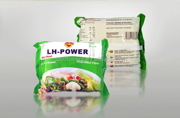 vegetarian instant noodle with customized flavour