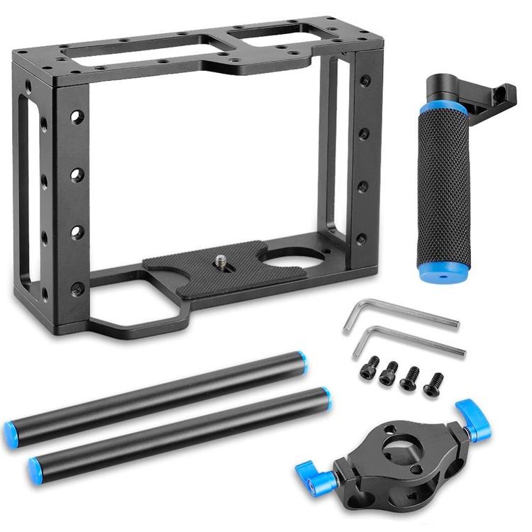 Aluminum Dslr Camera Cage Kit For Nikon Pentax Canon 70d 100d 700d 750d