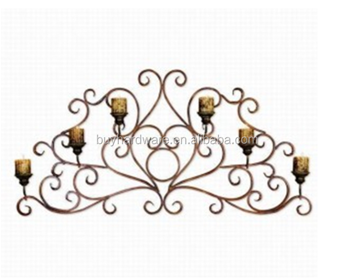 Six Tea Light Metal Wire Hanging Wall Lantern Candle Holder Buy