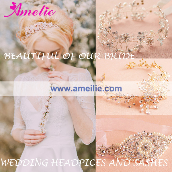 Amelie bridal headpiece