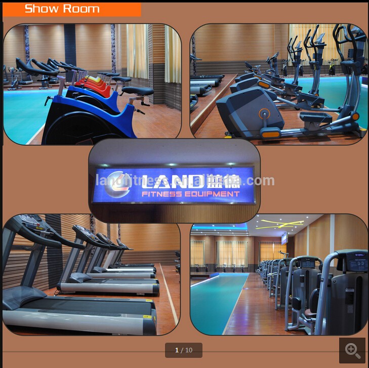commercial fitness equipment-show room