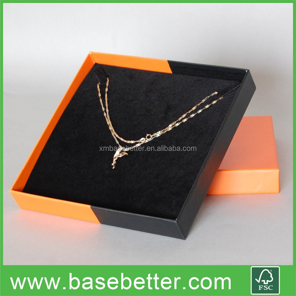 heart shaped jewelry packaging box for necklace box for jewelry
