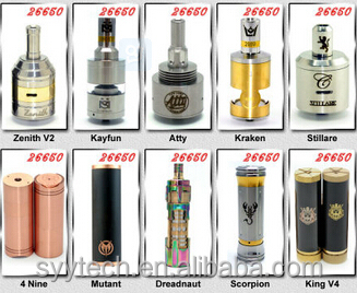 Full Mechanical Mod Stingray X Mod Clone Mechanical Stingray X Mod Made by china factory SYYTECH