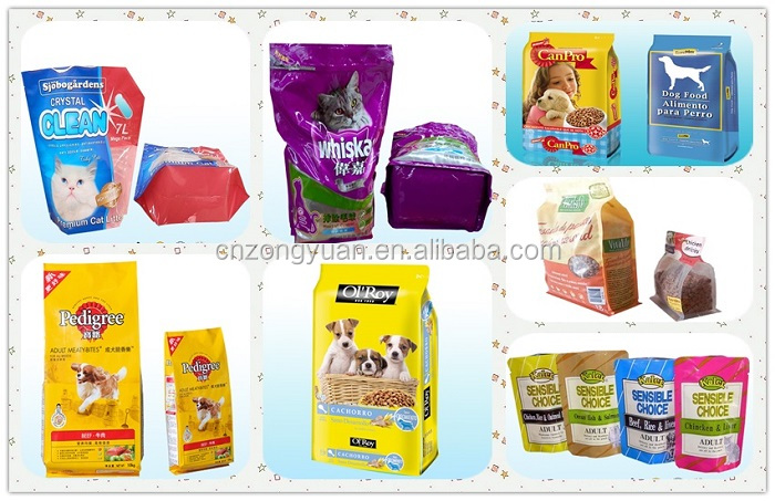 High Quality Stand up Pouch with Zipper, Ziplock Bag for pet food, Custom Printed Ziplock plastic Bags