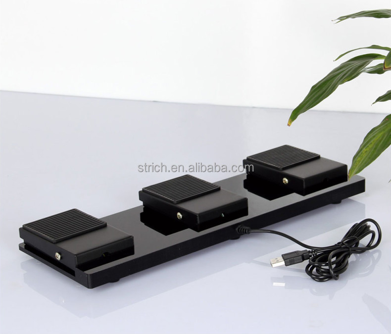フットスイッチ工場usbのpcのusbトリプルアクションフットスイッチ仕入れ・メーカー・工場