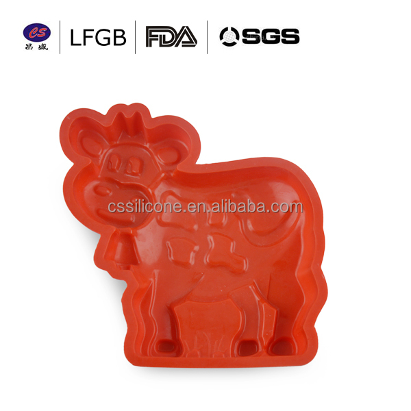 High quality new style 3d silicone cake decorating molds