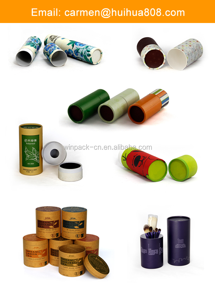Kinds Of Multipurpose Round Box Cardboard Paper Tube For Food