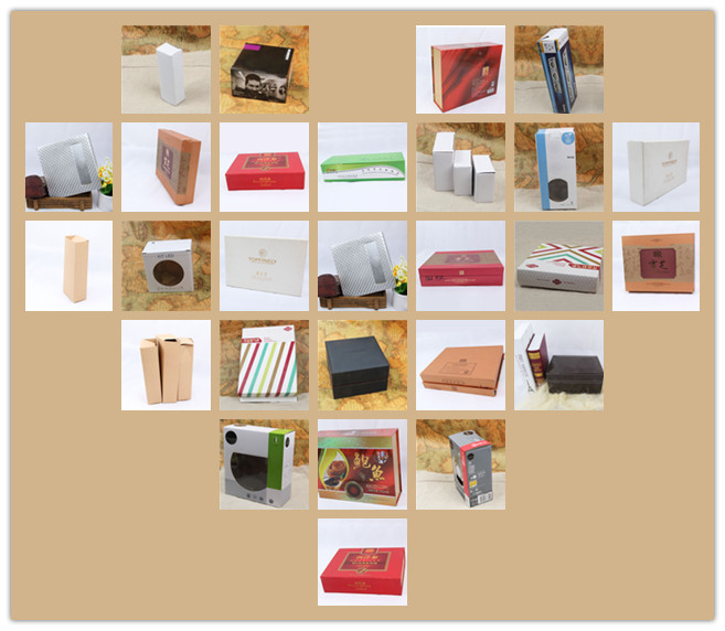 Greaseproof high end good quality paper red wine cardboard box