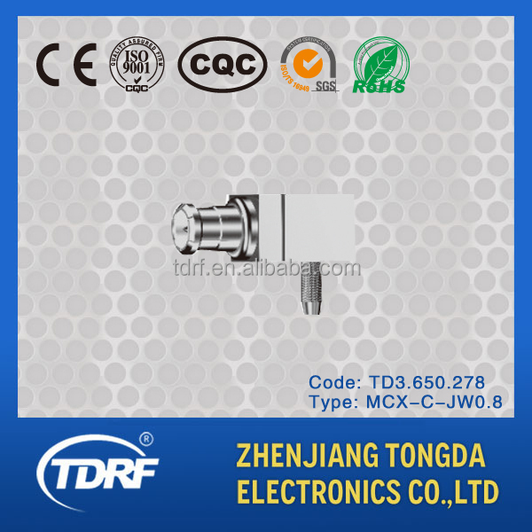 mcx直角rf同軸コネクタ防水コネクタ仕入れ・メーカー・工場