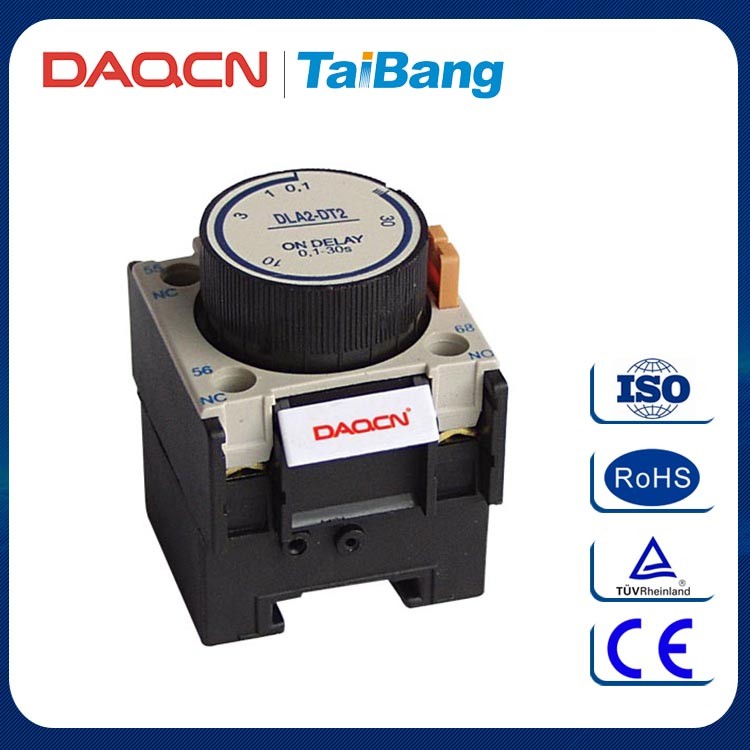 Daqcn新しいタイプDLA2-D遅延タイマー低コストacコンタクタは中国製仕入れ・メーカー・工場