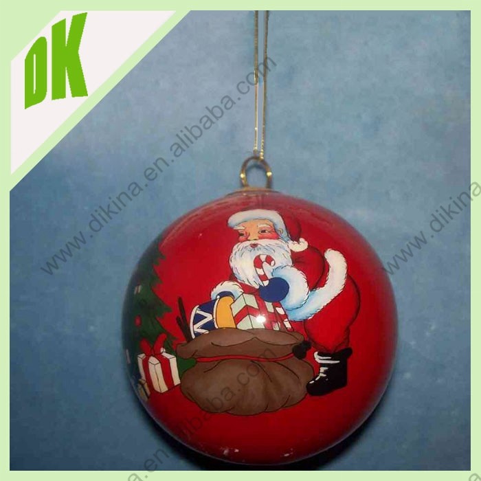 ball xmas and  ornaments Ornaments  Christmas 2015 Craft paper Ball glass Christmas small craft