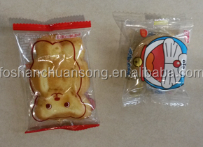 Horizontal multi-function flow packing machine for cookies / biscuits / maffin / wafer / bread / chocolate bar /candy DCTWB-250B
