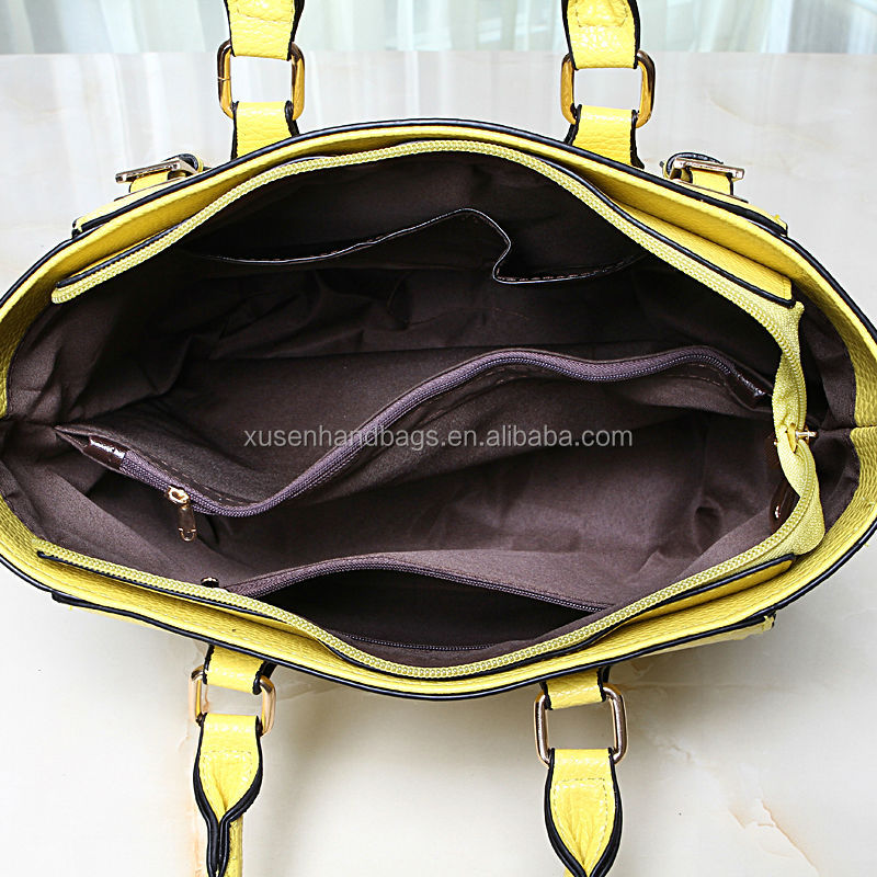 最新のデザイナー2014年puレザーハンドバッグ、 女性のためのトートバッグ問屋・仕入れ・卸・卸売り