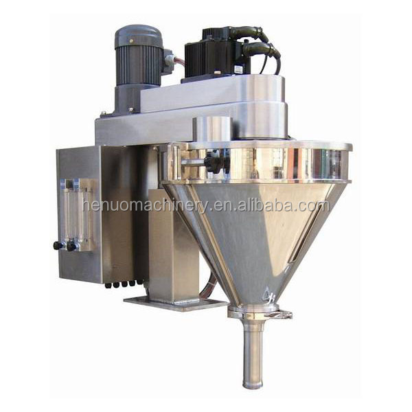 Automatic packaging line for standup cocoa powder pouch