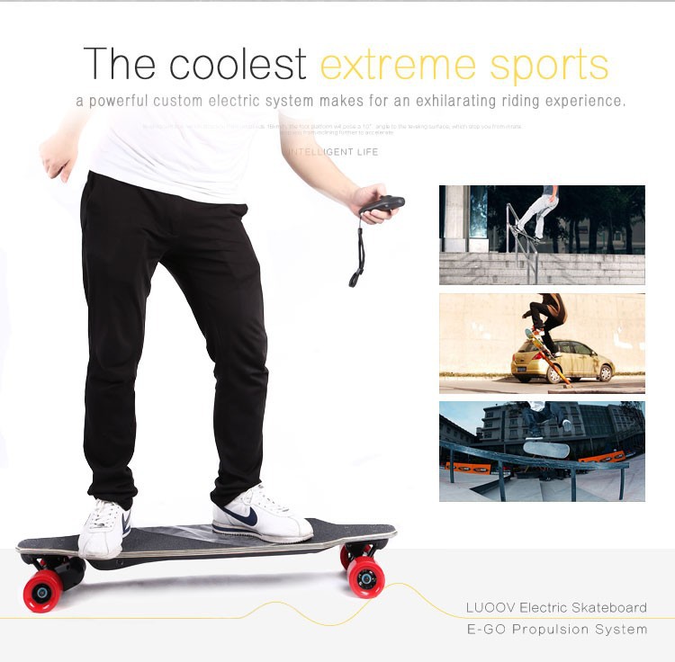 電動スケートボード、 セルフバランシングエレクトリックワイヤレスリモコン電動スケートボードロングボードのスクーターボード仕入れ・メーカー・工場