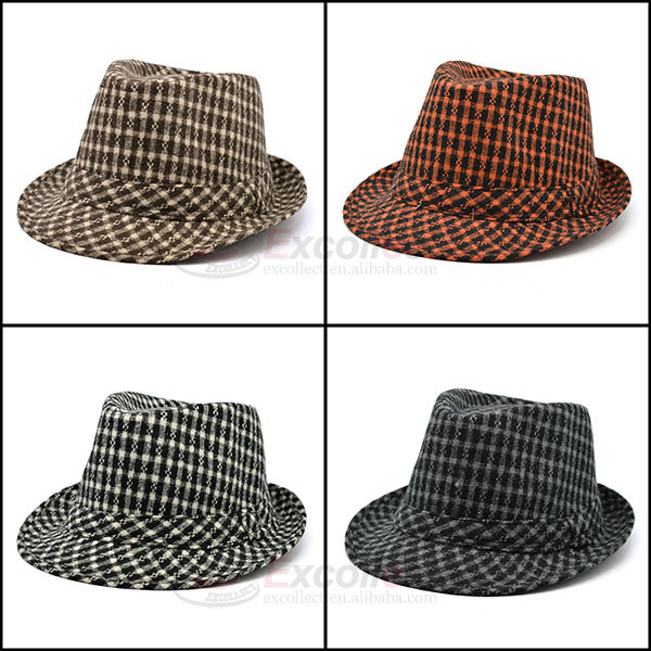 帽子のためのホットな新2015卸売ストライプ帽子パナマ仕入れ・メーカー・工場