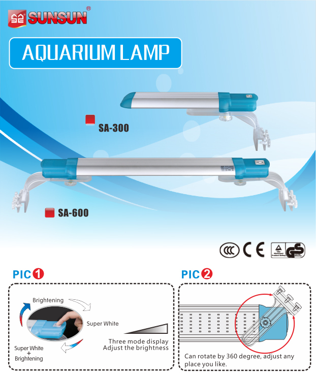 SUNSUN 2*40W/T8のアクアリウムのlamp&lights問屋・仕入れ・卸・卸売り
