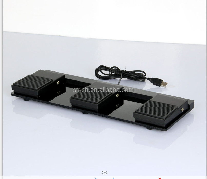フットスイッチ工場usbのpcのusbトリプルアクションフットスイッチ仕入れ・メーカー・工場