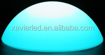 XV-3914-HBL led装飾グローイングイルミネーション照明半球リモート制御変える仕入れ・メーカー・工場