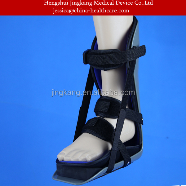 調節可能な足底筋膜炎アンクルブレースサポート背足ドロップ夜間スプリント仕入れ・メーカー・工場