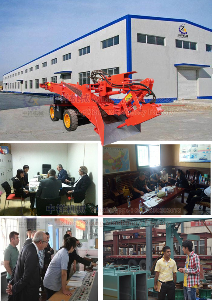 Zhongxiang underground rock mining tunnel drilling digging mini tunneling machine